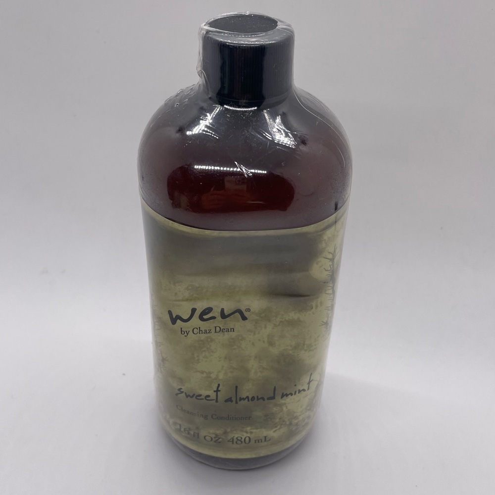 Wen Sweet Almond Mint Cleansing Conditioner 16oz With Pump By Chaz Dean